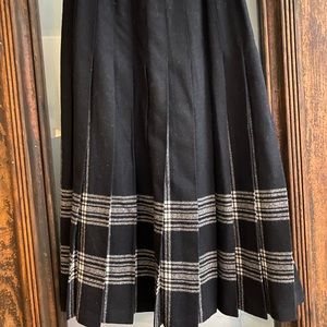 PENDLETON Black & White skirt Wool